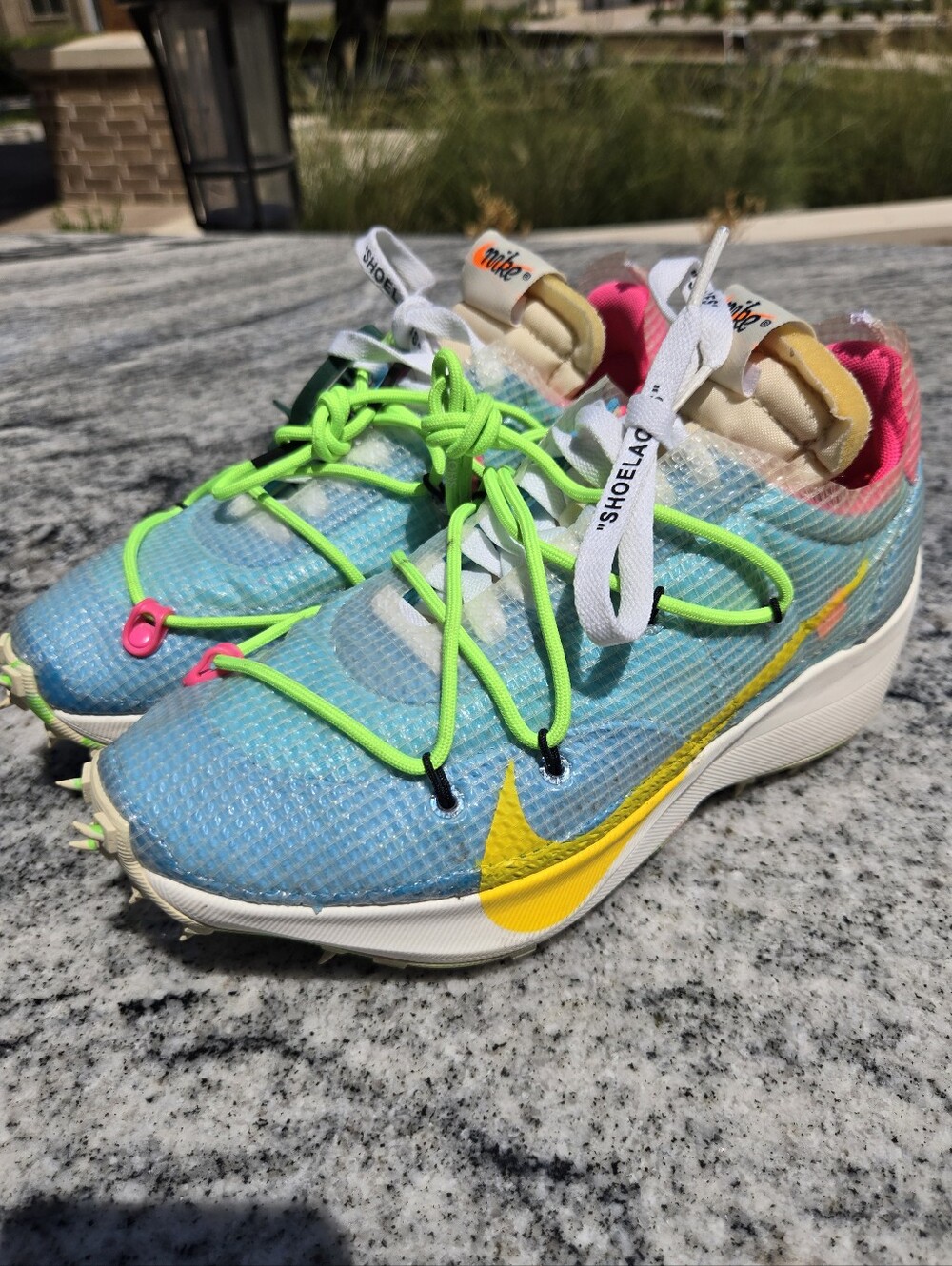 Nike Off-White x Vapor Street Polarized Blue Women's Sz 7 Training Shoes